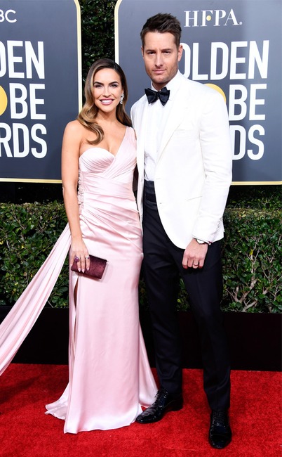 Chrishell Stause, Justin Hartley, 2019 Golden Globes, Couples